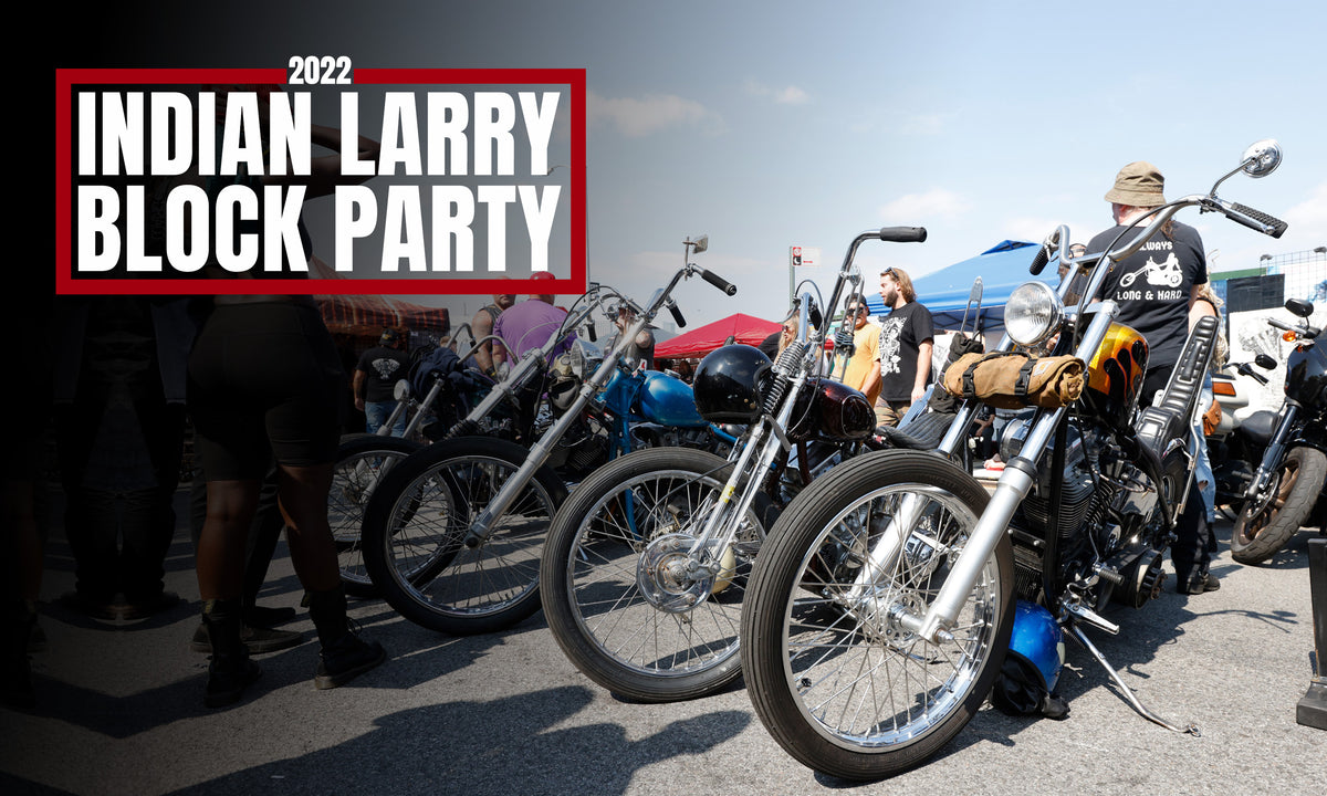 2025 Indian Larry Block Party Old Bike Barn