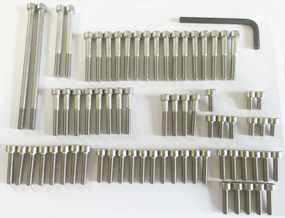 Kawasaki Z1 KZ900 KZ1000 Engine Cover Bolt Set – Old Bike Barn