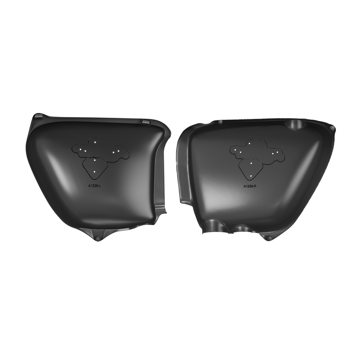 Honda CB750K Side Cover Set 83600-341-701 Body Part – Old Bike Barn