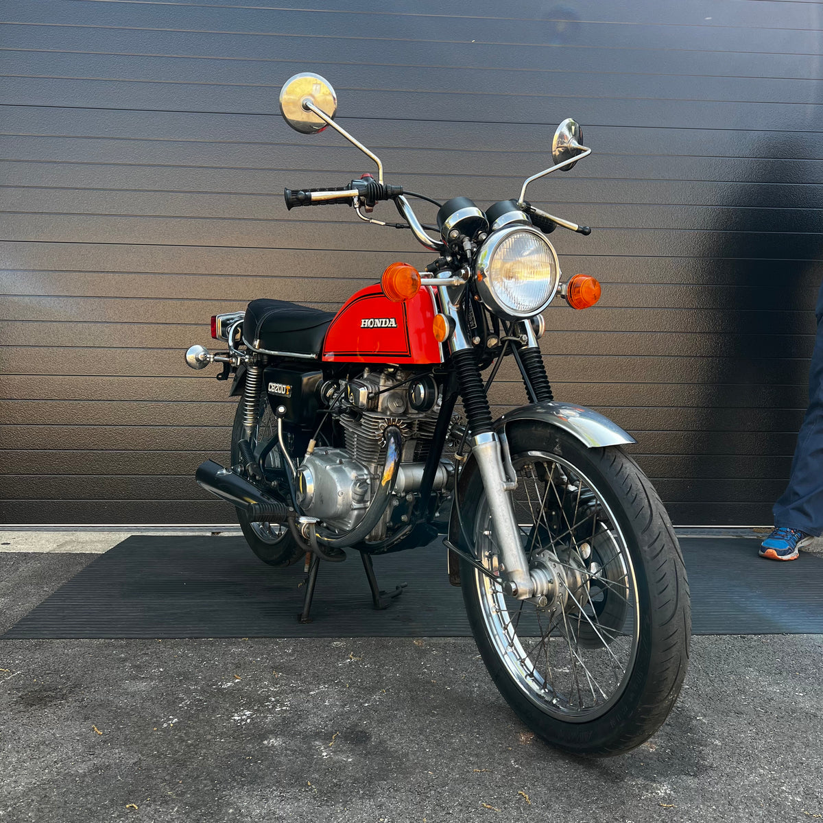 1975 Honda CB200 Old Bike Barn