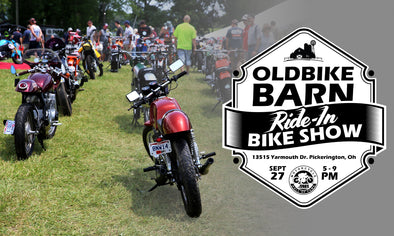 Old Bike Barn ride-in bike show