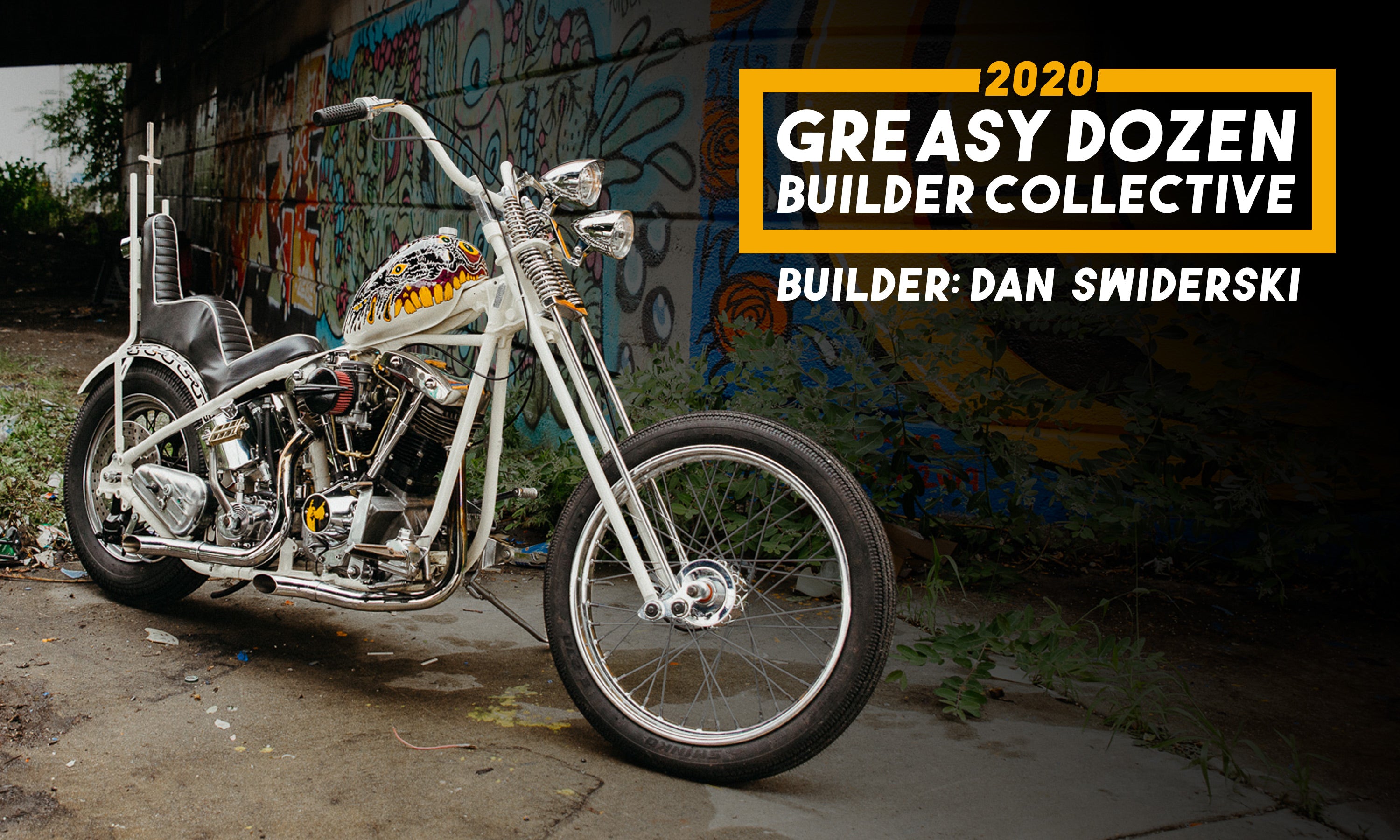 The Greasy Dozen: Dan Swiderski Shovelhead Chopper – Old Bike Barn