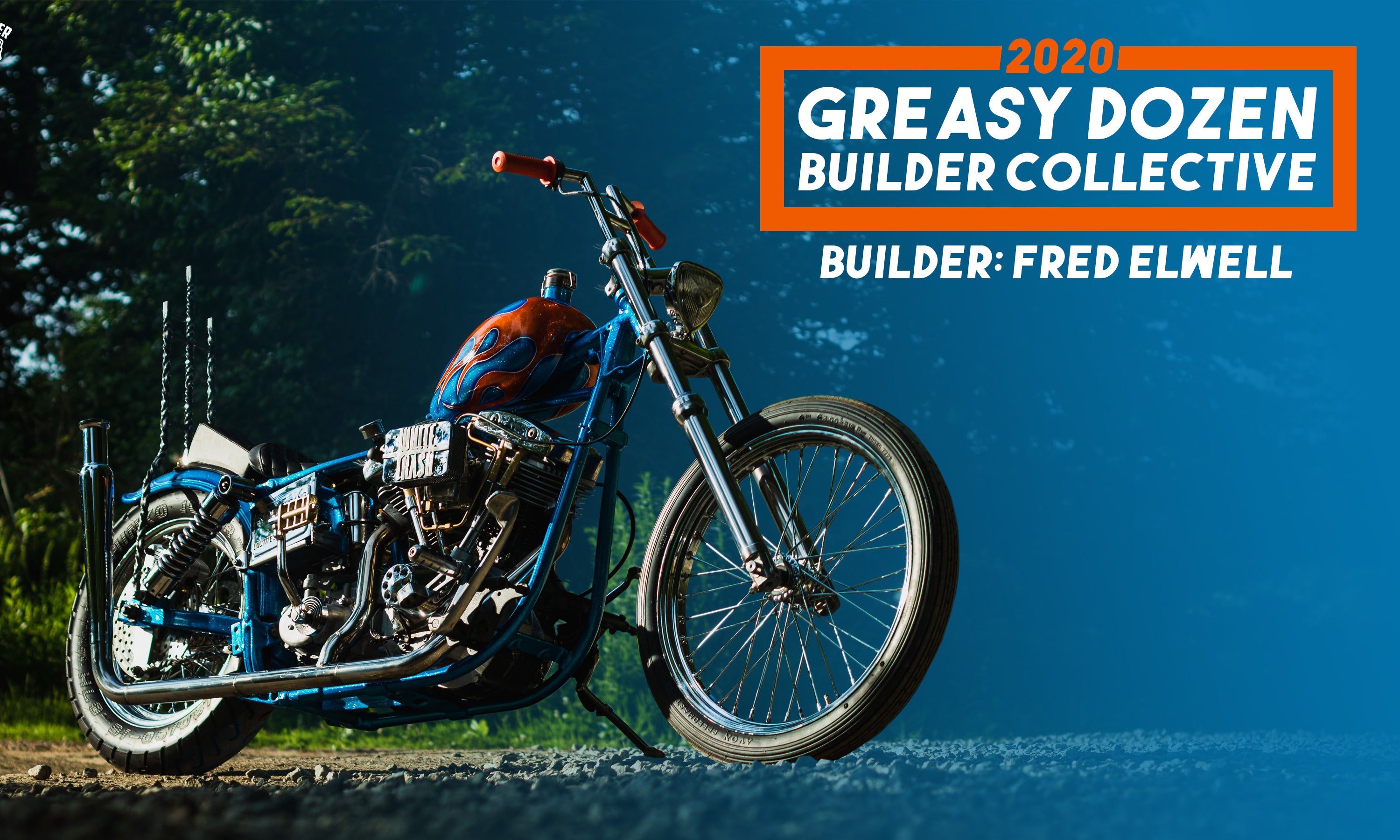 The Greasy Dozen: Fred Elwell Shovelhead – Old Bike Barn