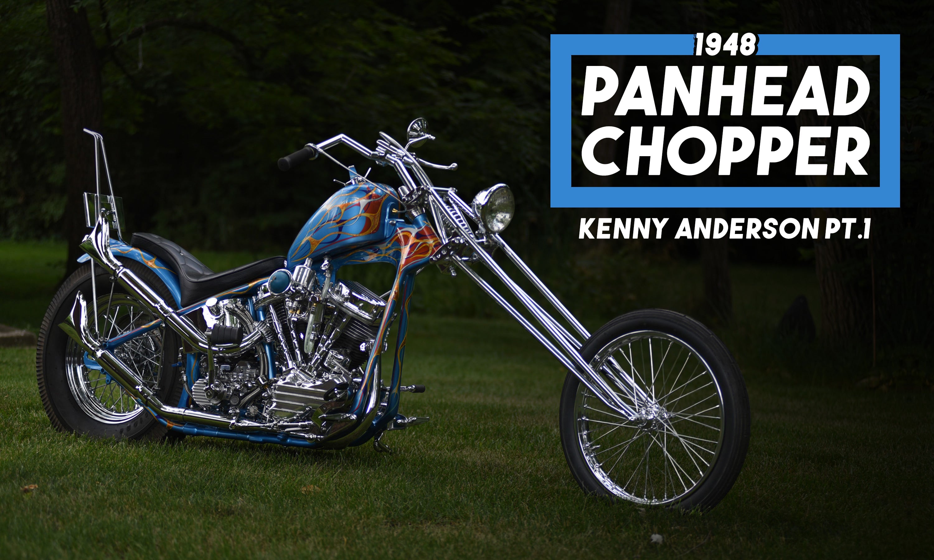1948 Panhead Chopper: Kenny Anderson Pt. 1 – Old Bike Barn