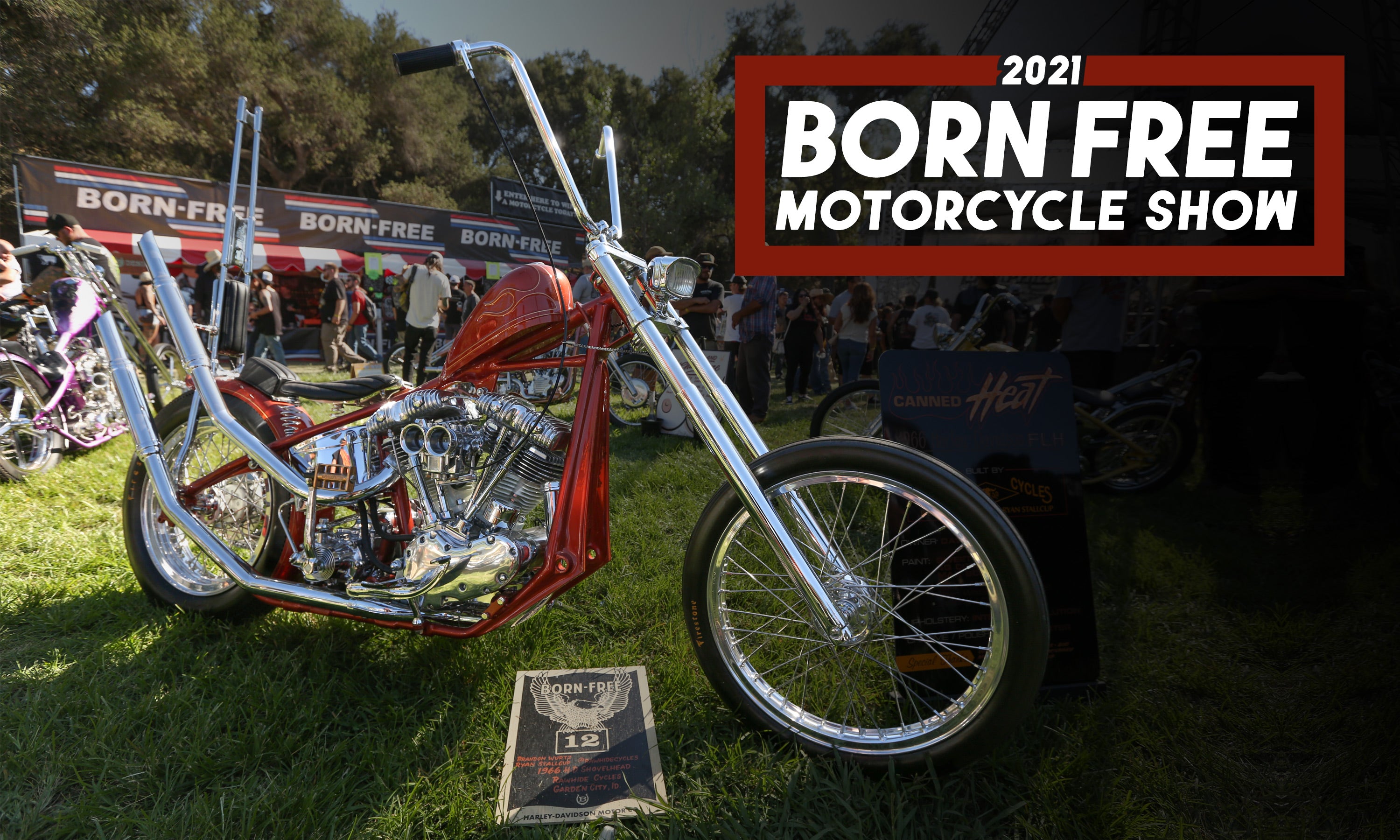 Born Free Motorcycle Show レザーグローブ｜Lecasta.fr