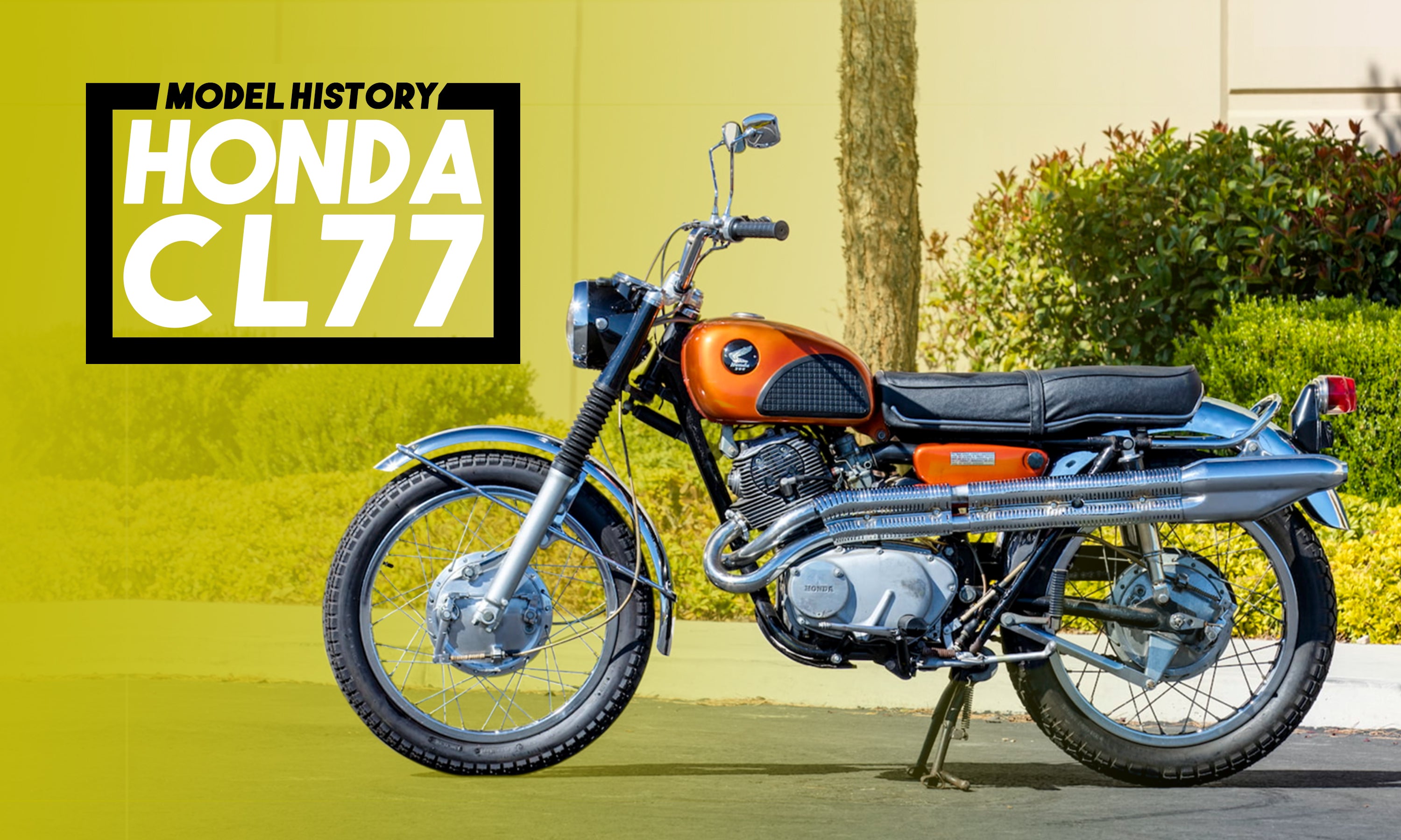 Last Of The 305 Scramblers: The Honda CL77 – Old Bike Barn