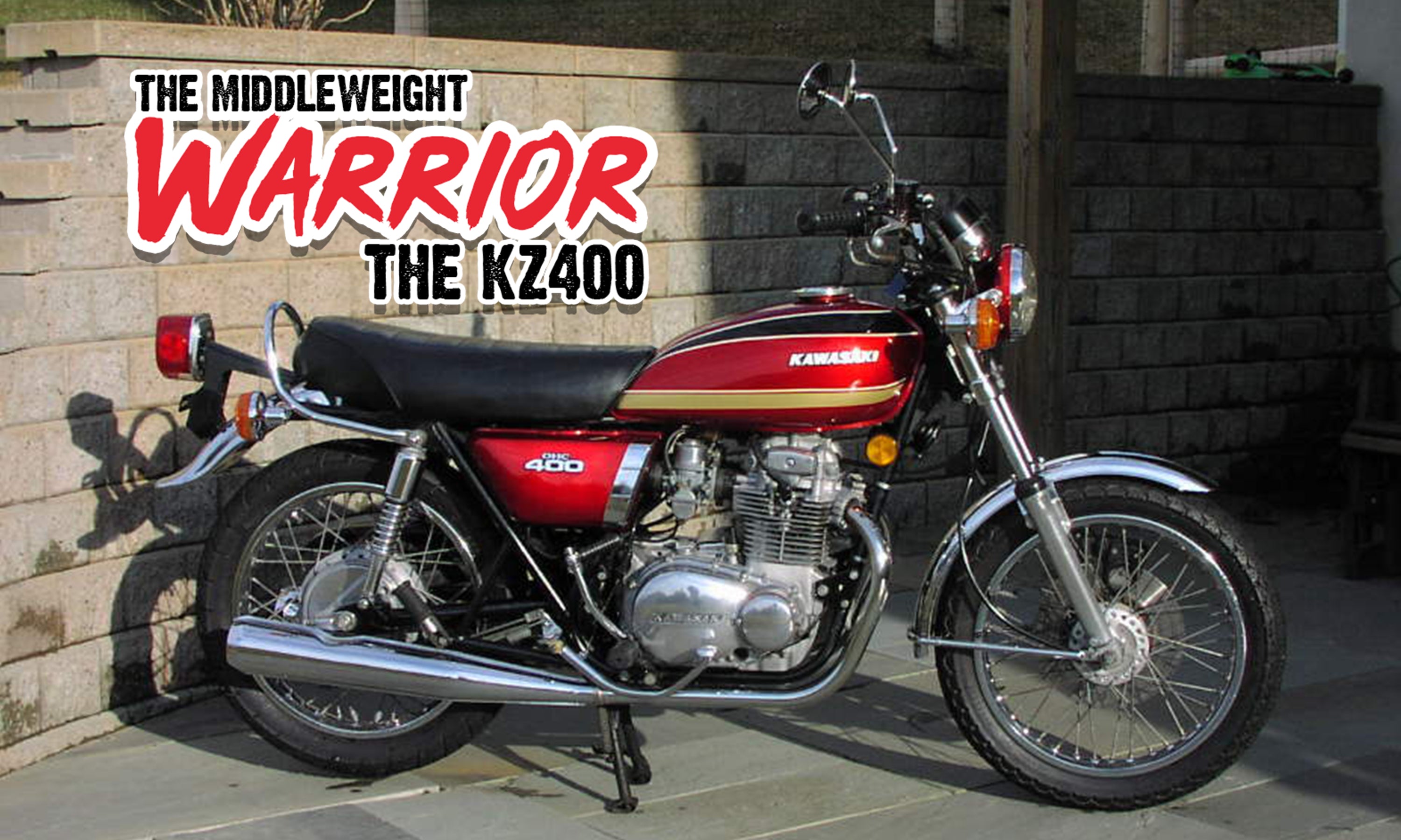 Middleweight Champ: Kawasaki KZ400 – Old Bike Barn