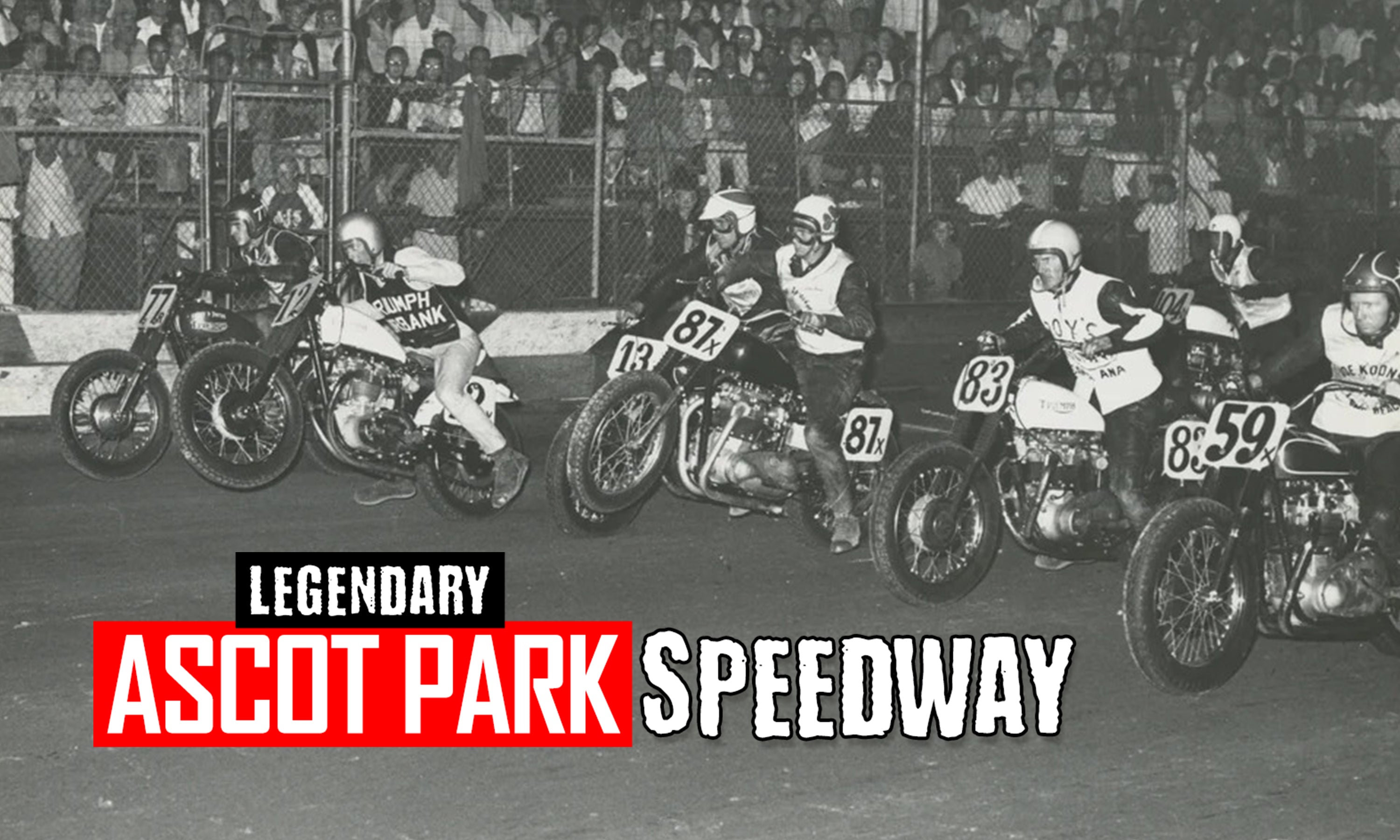 Ascot Park Speedway A Legend in Flat Track Motorcycle Racing Old Bike Barn