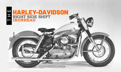 History of the Right Side Shift Harley-Davidson Ironhead