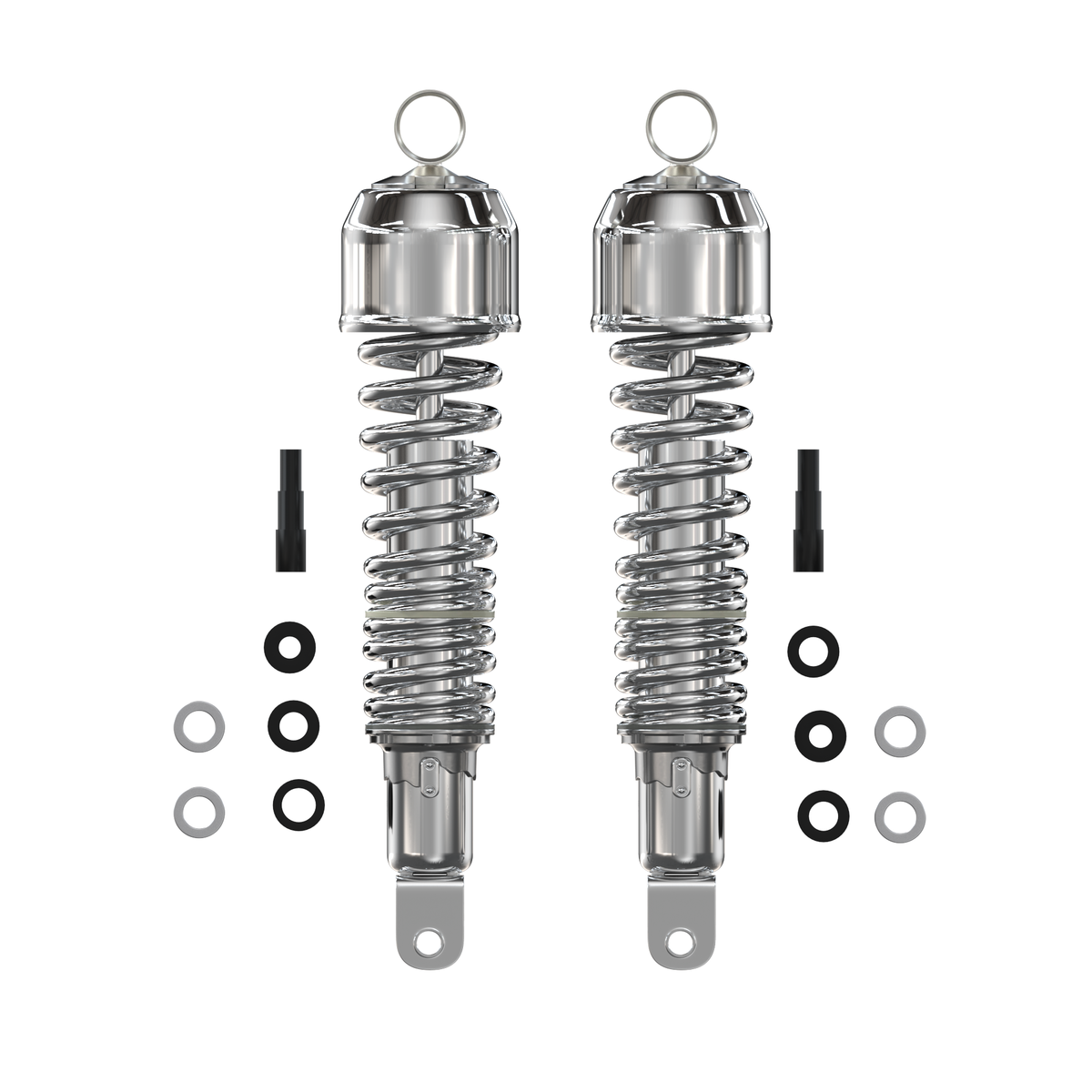 Honda 3/16" 335mm Eye to Clevis CB750 CB650 CB550 CB500 CB450 CB400 CB360 CB350 Shock Absorber Set