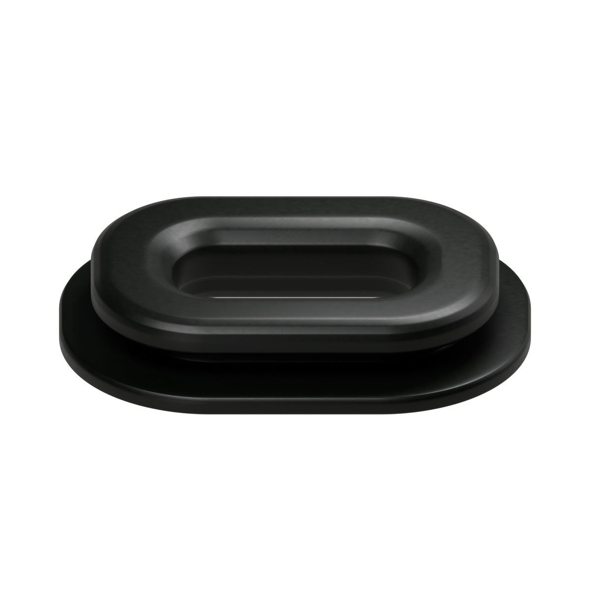 Honda Motorcycle ATV Sidecover Damper Rubber A - Replaces Honda OEM 17247-303-000 — Rear three-quarter
