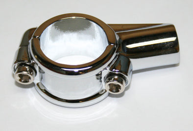 1" Chrome Speedo/Tach/Mirror Mounting Clamp - Goldwingparts.com