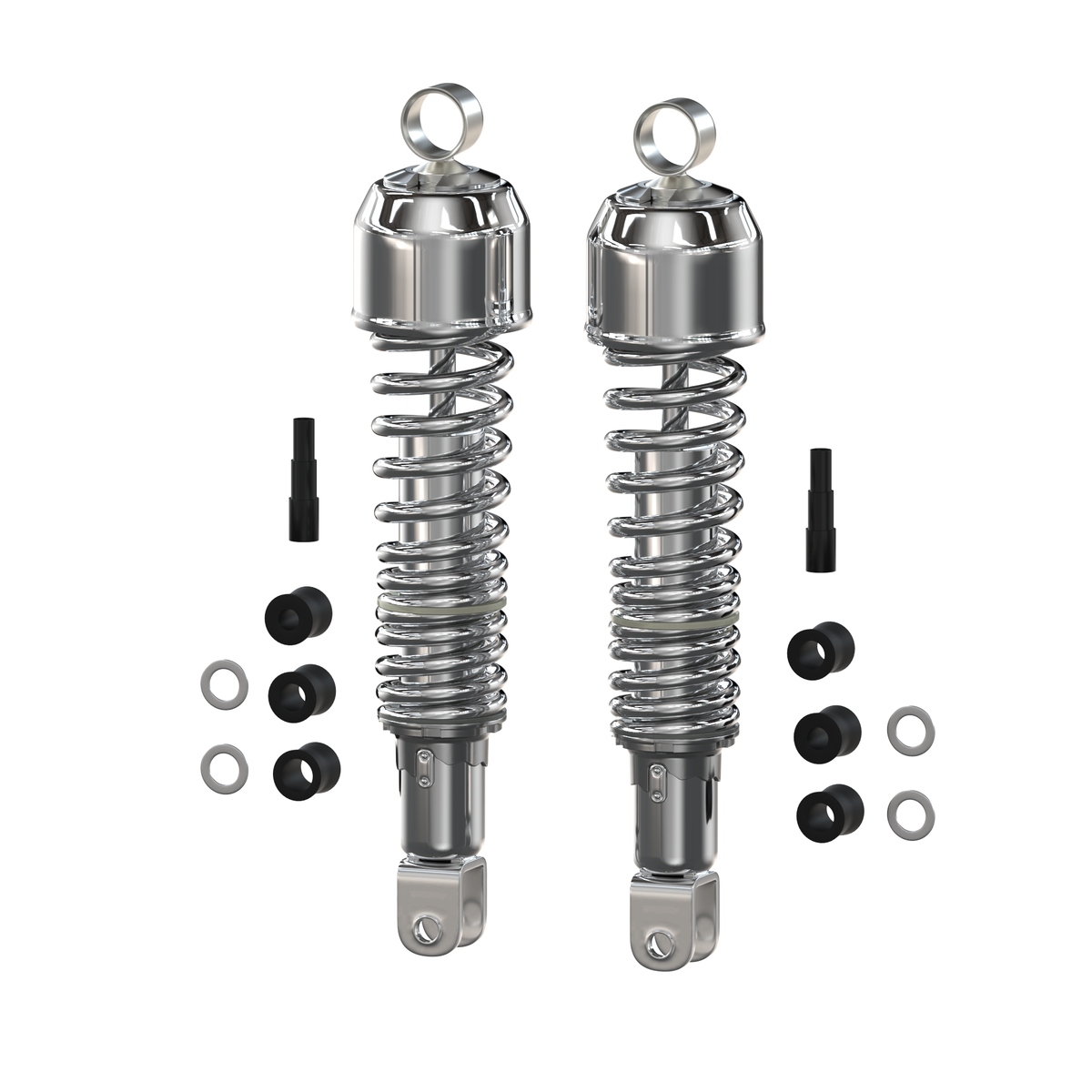 Honda 3/16" 335mm Eye to Clevis CB750 CB650 CB550 CB500 CB450 CB400 CB360 CB350 Shock Absorber Set