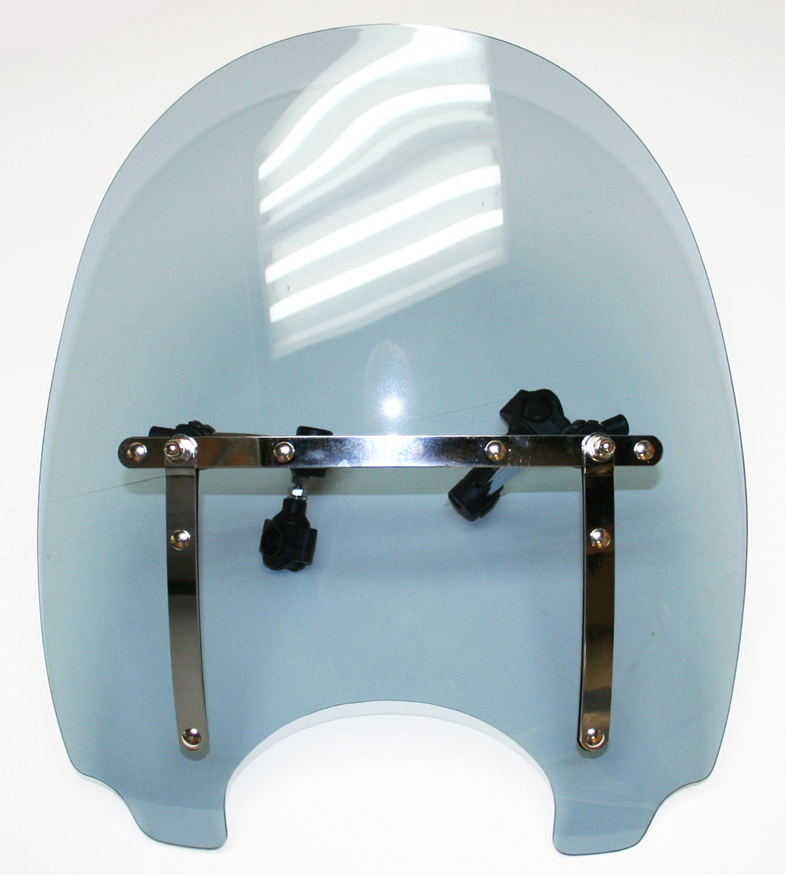 Universal motorcycle Custom Grey Windshield Large