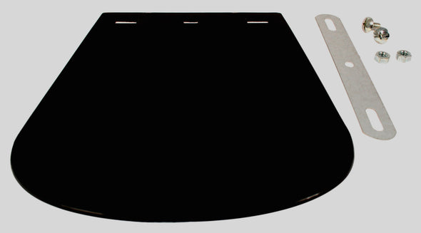 Mud Flap Rubber Black Plain