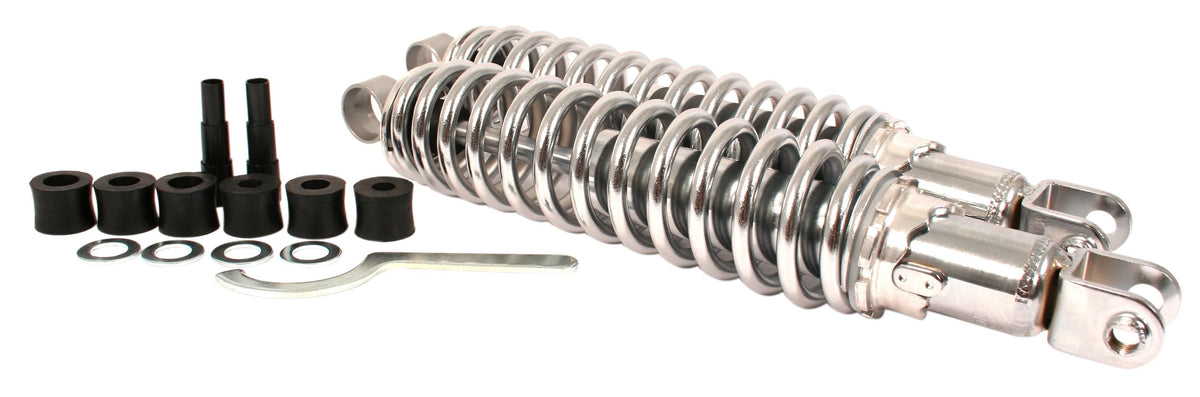 Honda CB750K CB750F 3/8" 365mm Eye to Clevis Shock Absorber Set