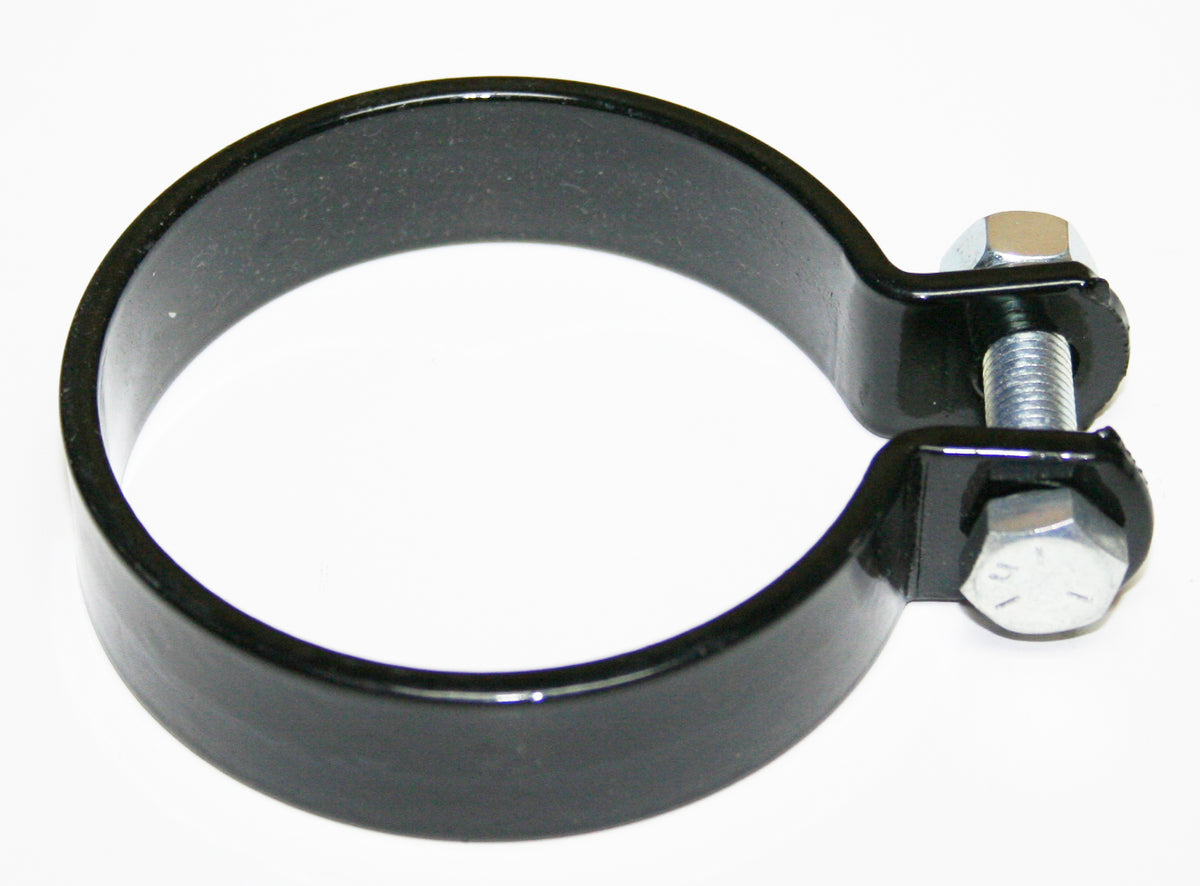 Universal motorcycle 2 3/4" Black Exhaust Clamp