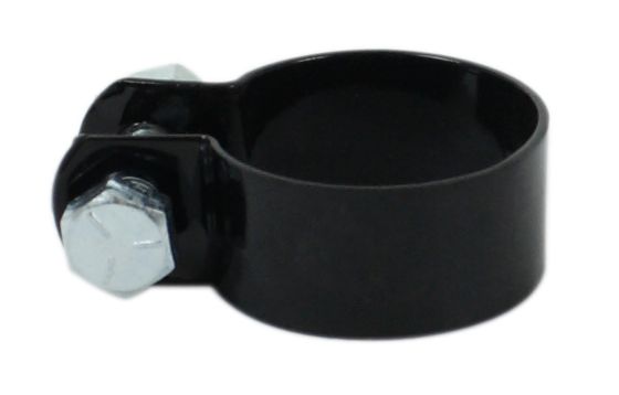 Universal motorcycle 1 5/8" Black Exhaust Clamp