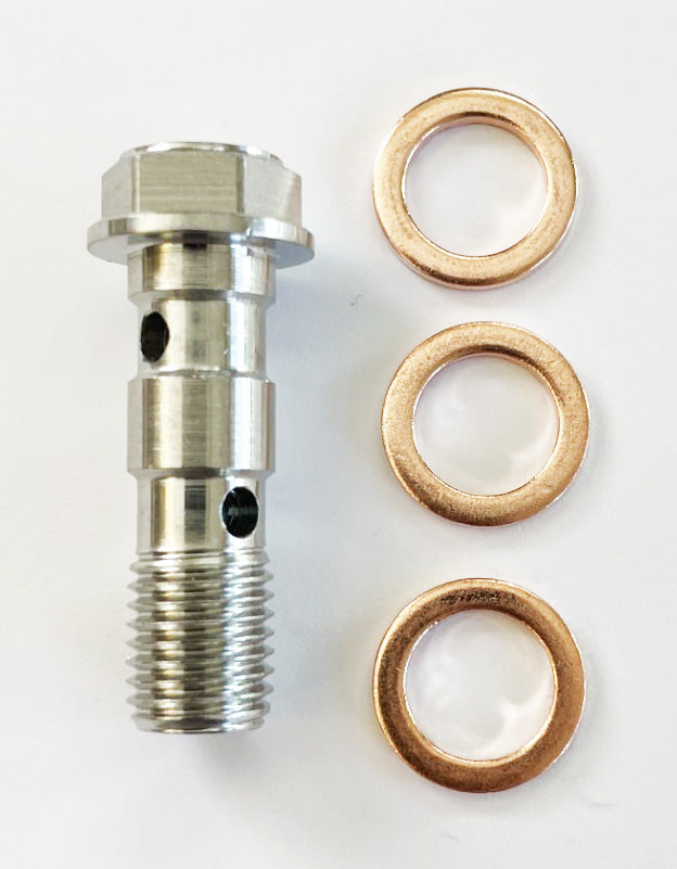 Universal motorcycle Standard Double Banjo Bolt M10 x 1.25 x 32mm