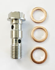 Universal motorcycle Standard Double Banjo Bolt M10 x 1.25 x 32mm