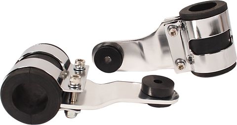 Tommaselli Type Headlight Bracket Set ~ 32-34mm