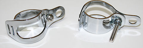 Universal motorcycle Turn Signal Light Mount Bracket Holder Set