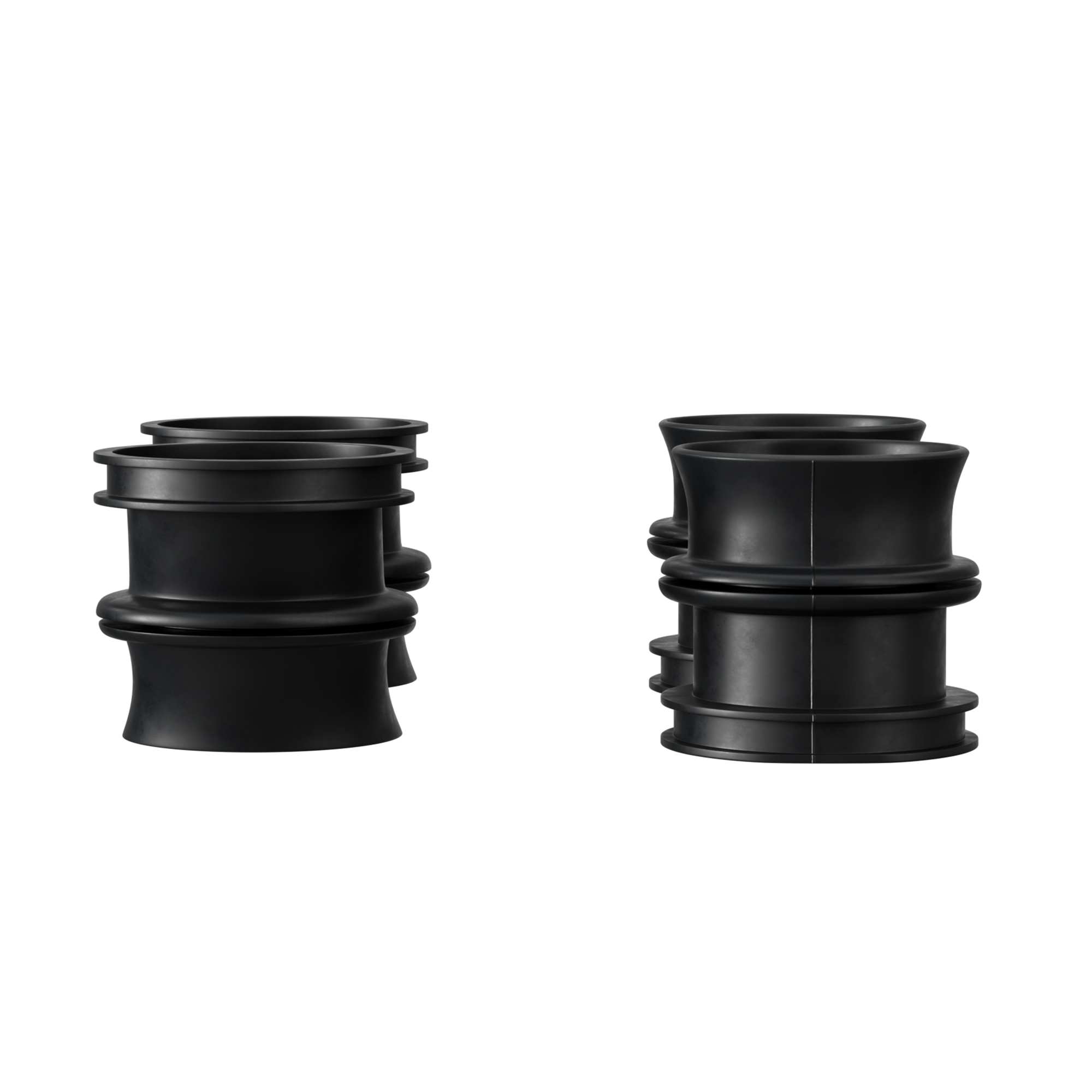 ARその他セット。 Honda CB900 CB1000 CB1100 Carb Air Box Rubber Boot Set 17251-438