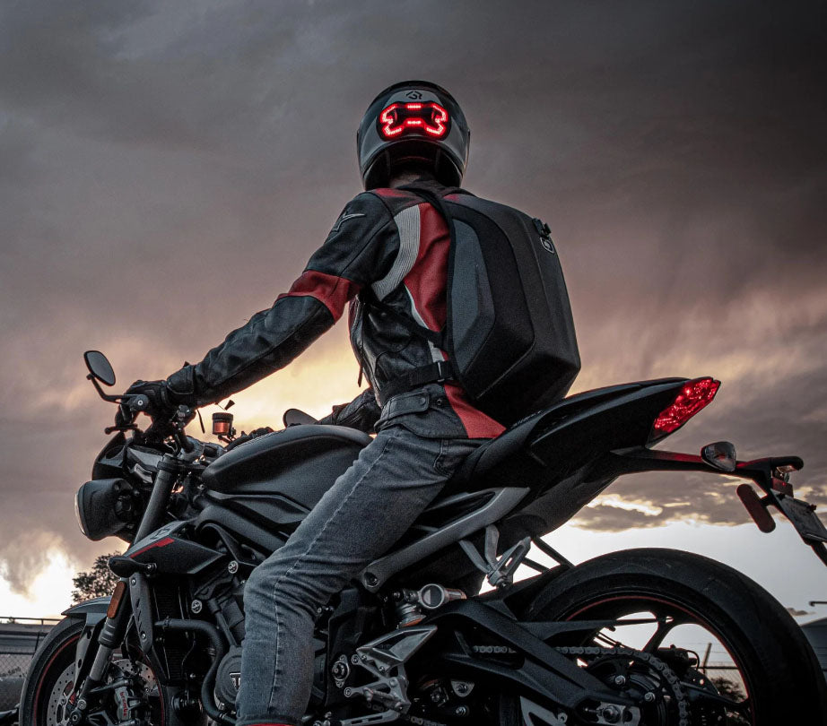 Universal motorcycle Brake Free LED Helmet Brake Light As Seen on Shark Tank