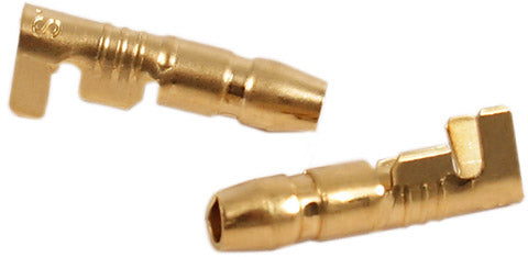 4mm x 17mm Long Male Bullet Connectors Pk/10 (12-0018)