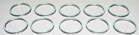 Honda CB350F / CB400F Exhaust Headpipe Gaskets Pk/10 OEM 18291-028-000