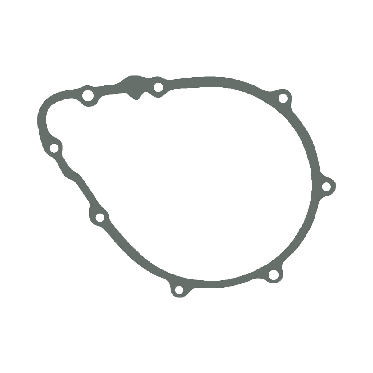 Left crankcase cover gasket — Underside