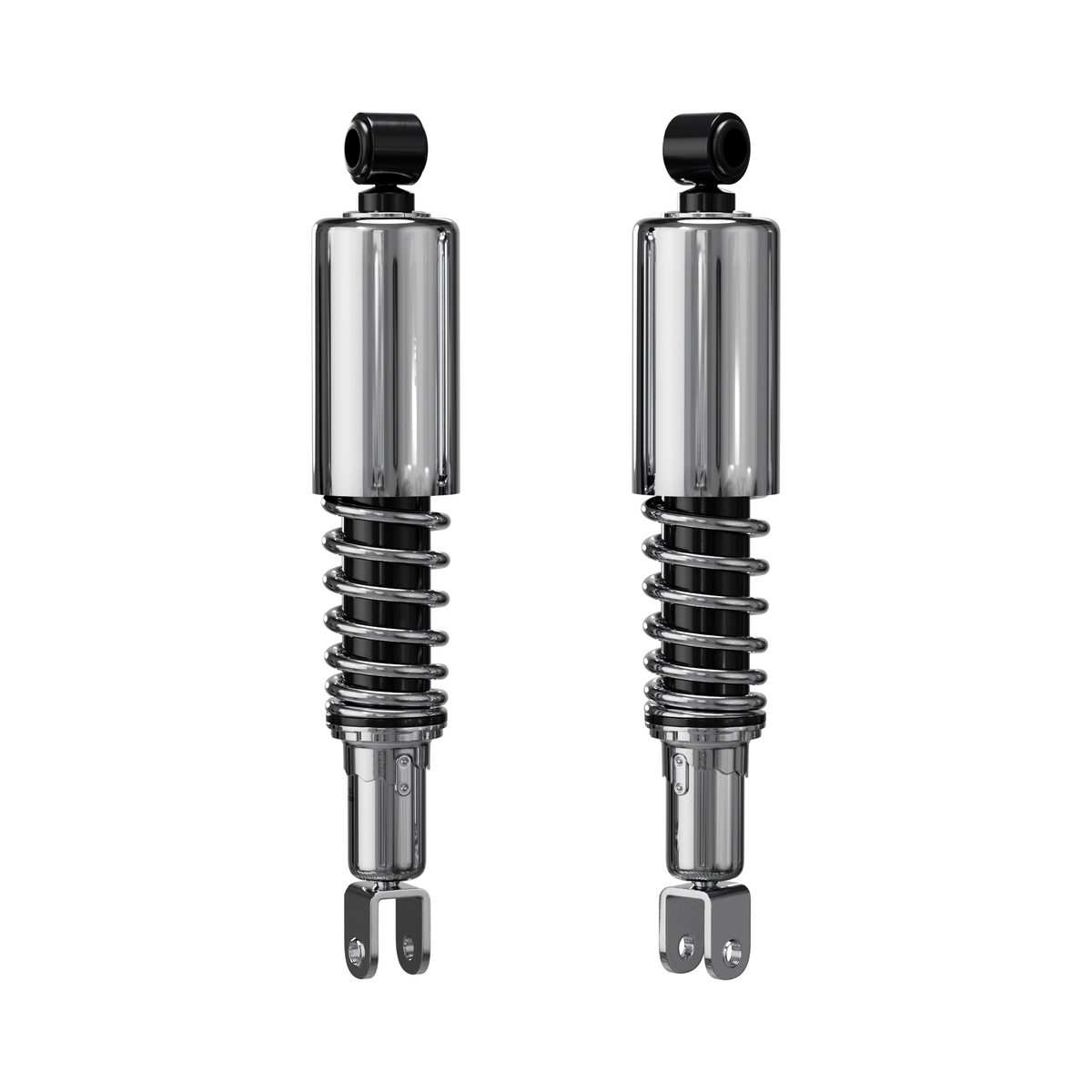 Honda 1/4" 336mm Eye to Clevis CB750K Shock Absorber Set Stock Design