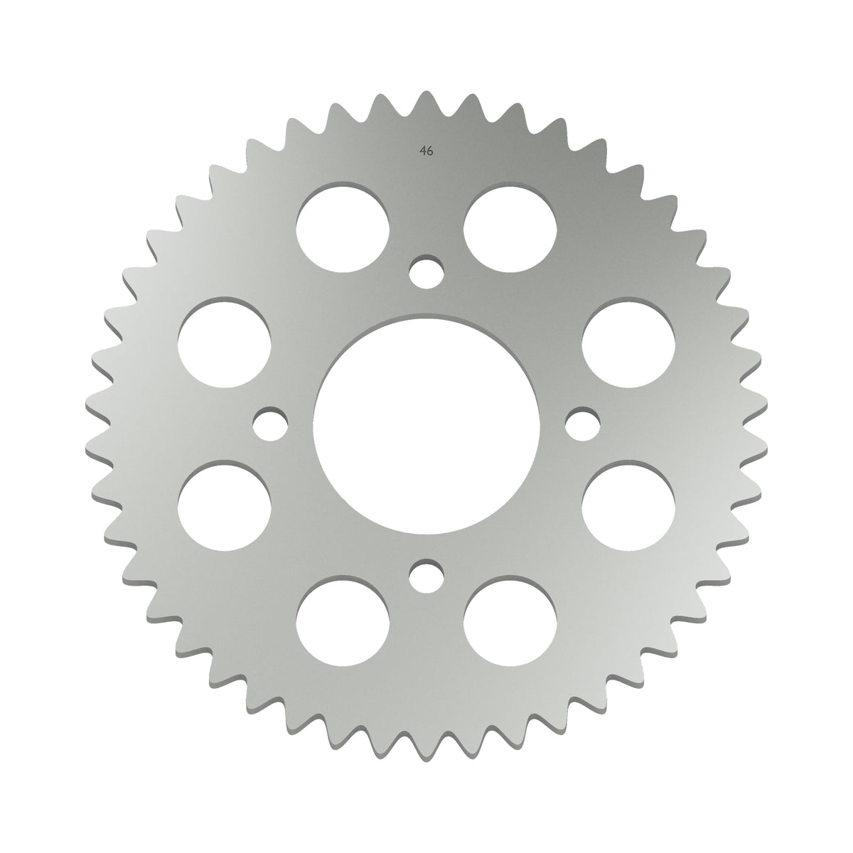 Honda CB750K steel rear sprocket 46 tooth x 530 type 41200-425-770 – rendered product view