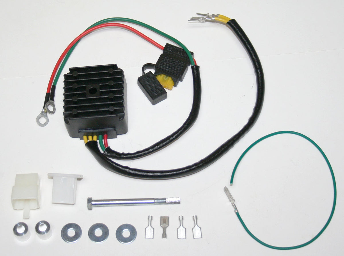 Honda CB500T / CB450K / CL450K / CB360K Hot Shot Rectifier / Regulator Lithium Ion Battery Compatible