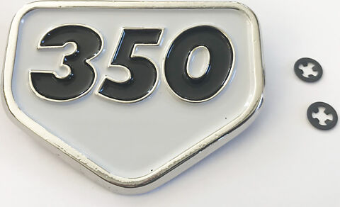 Honda CB350 / CL350 Side Cover Emblem OEM 87128-287-010