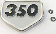 Honda CB350 / CL350 Side Cover Emblem OEM 87128-287-010