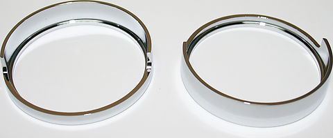 Honda CB750K / CB350G / CL350K Fork Spacer Trim Set OEM 51608-300-000