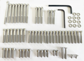 1971-73 CB500K Engine Cover Bolt Set - 70 Pieces