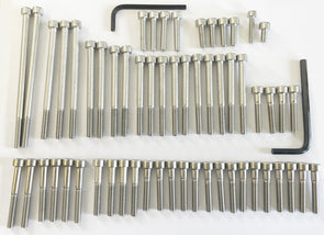 1976-78 CB750A Engine Cover Bolt Set - 60 Pieces