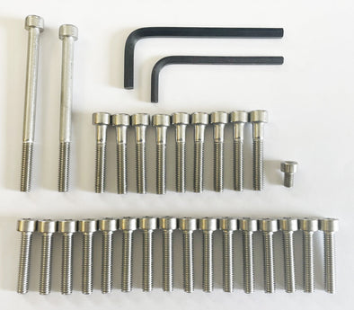 1978 CB400A Engine Cover Bolt Set - 30 Pieces Set