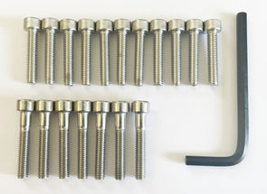 CB400TI CB400TII Engine Cover Bolt Set - 19 Pieces