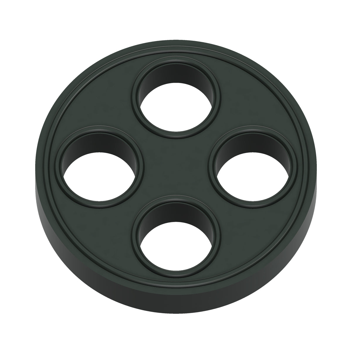 Honda Fuel Petcock Gasket - Replaces Honda OEM 16955-268-020 — Front three-quarter