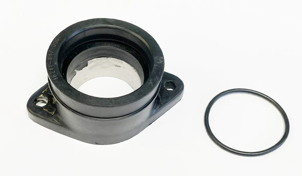 1980-81 CB400T Carb Holder with Rubber O-Ring