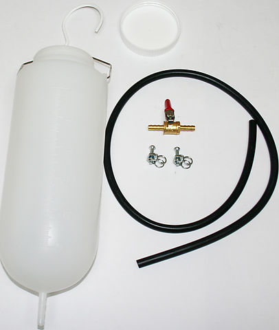 Universal motorcycle Portable Auxiliary Tank Tool