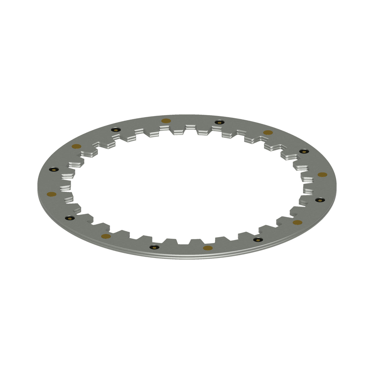 Honda CB750 CB900 CB1000 CB1100 Steel Clutch Plate "B" - Riveted Plate | 22322-425-000 — 05-left (39-1325)
