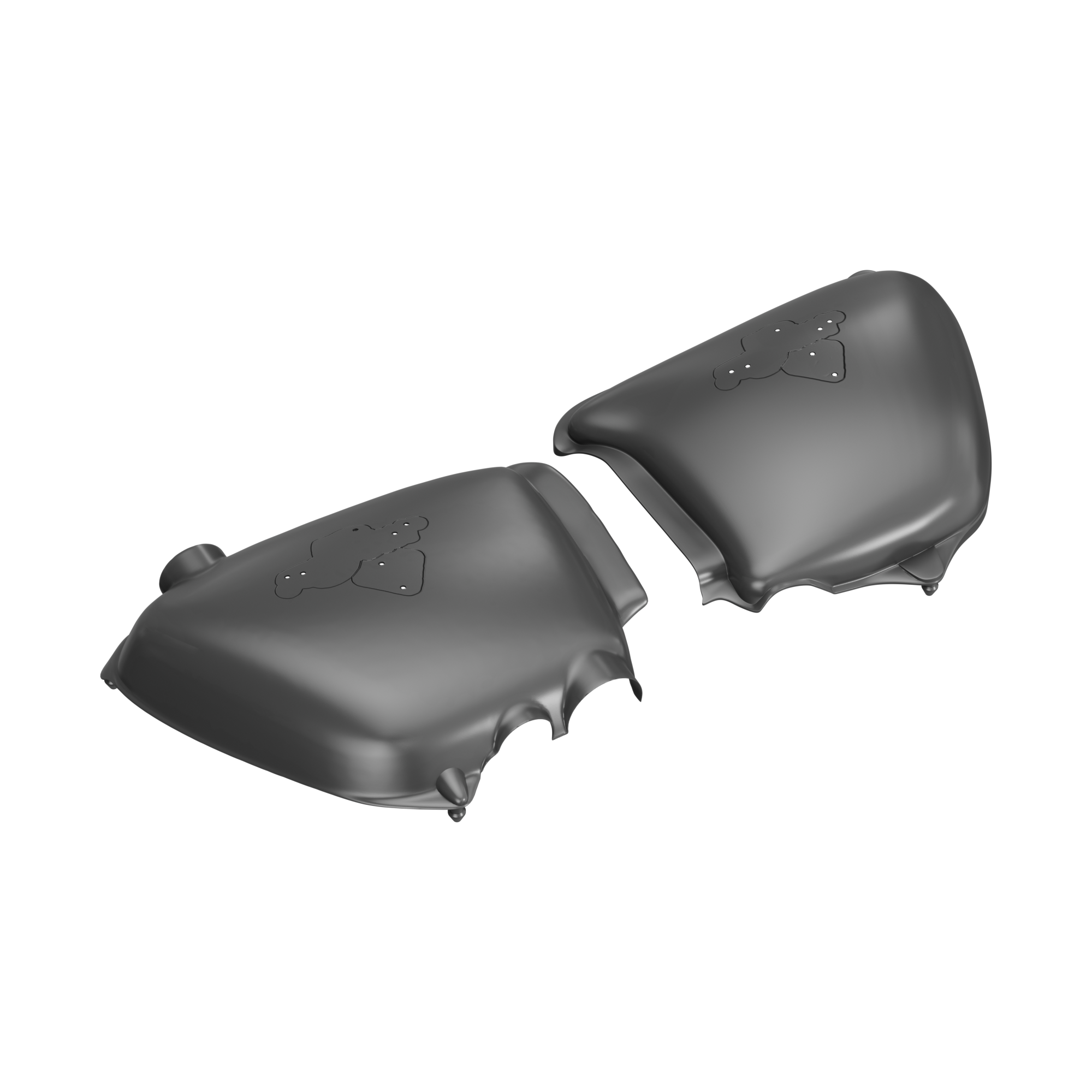Honda CB750K Side Cover Set 83600-341-701 Body Part