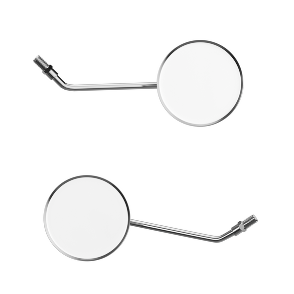 71-72 Honda CB750 CB450 CL450 Stock Type Mirror Set 88110-329-730