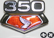 Honda CB350K / CL350K Side Cover Emblem Right Side OEM 87128-317-670