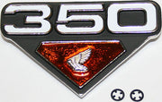 Honda CB350K / CL350K Side Cover Emblem Left Side OEM 87126-344-671