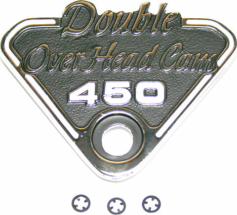 Honda CB450K / CL450K Side Cover Emblem OEM 87130-294-010